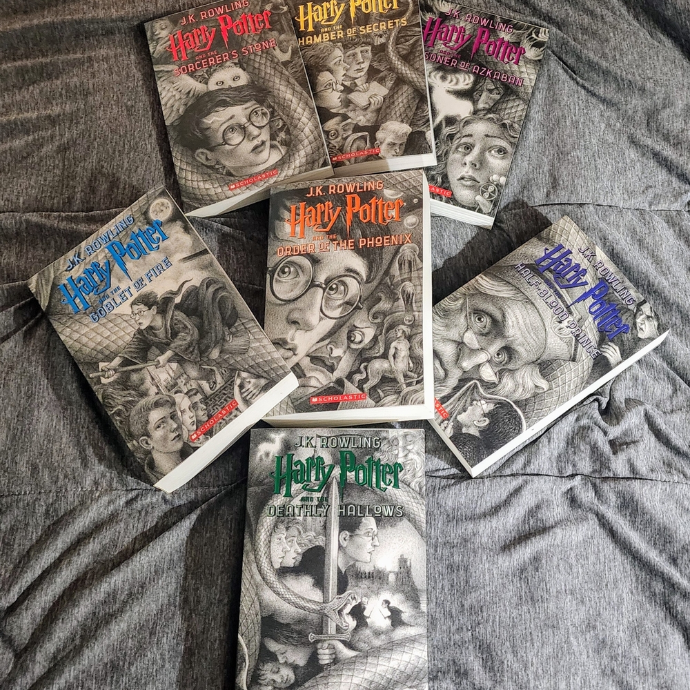 Harry Potter Paperback Book Set